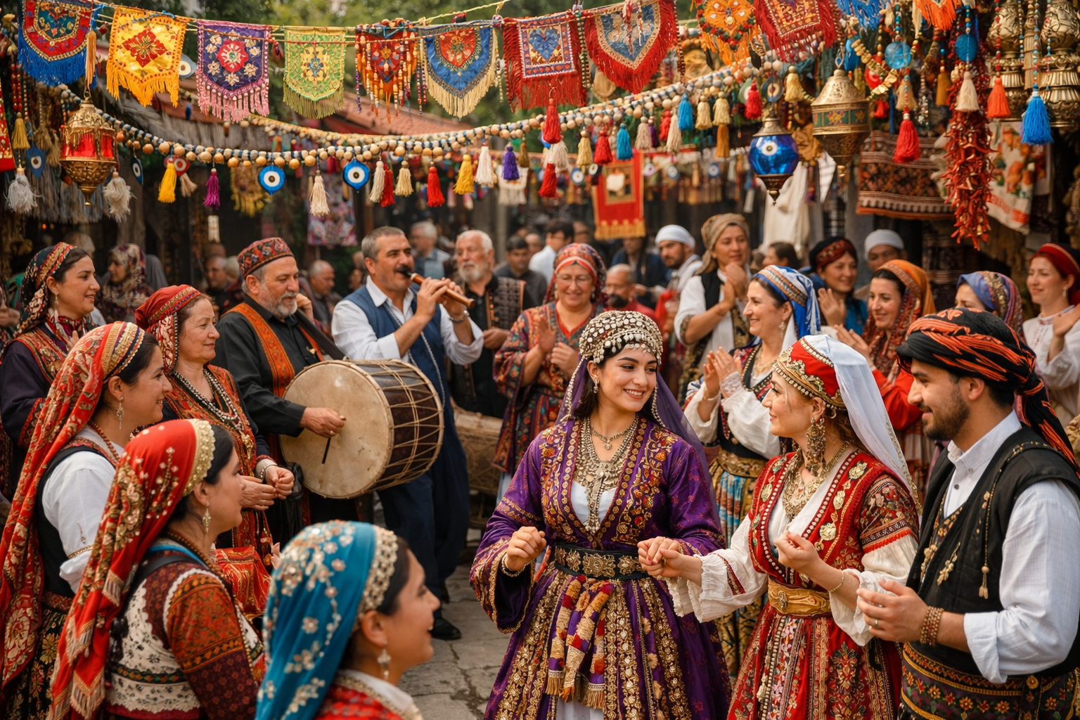 Turkiye'nin farkli bolgelerinden kulturel kutlama gelenekleri